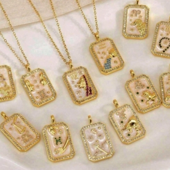 Sagittarius Zodiac Sign Pendant Necklaces - Picture 4 of 4